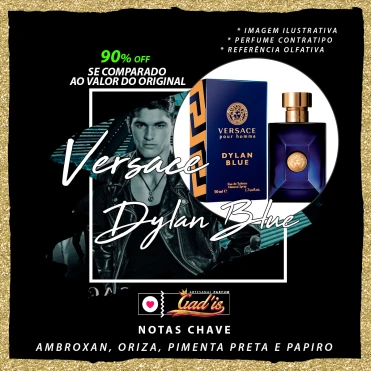 Perfume Similar Gad'is 627 Inspirado em Versace Dylan Blue Contratipo